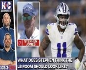 Cowboys EVP Stephen Jones spoke to the K&amp;C Masterpiece today to discuss what he feels the team has accomplished this offseason, where he sees the team going at QB going forward, what type of linebacker room he wants the team to have, and more!