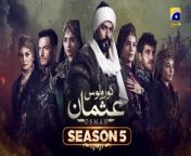 Thanks for watching Har Pal Geo. Please click here https://bit.ly/3rCBCYN to Subscribe and hit the bell icon to enjoy Top Pakistani Dramas and satisfy all your entertainment needs. Do you know Har Pal Geo is now available in the US? Share the News. Spread the word.&#60;br/&#62;&#60;br/&#62;Kurulus Osman Season 05 Episode 135 - Urdu Dubbed - Har Pal Geo&#60;br/&#62;&#60;br/&#62;Osman Bey, who moved his oba to Yenişehir, will lay the foundations of the state he will establish in this city. One of the steps taken for this purpose will be to establish a &#39;divan&#39;. Now the &#39;toy&#39;, which was collected at the time of the issue, is left behind. Osman Bey will establish a &#39;divan&#39; with his Beys and consult here. However, this &#39;divan&#39; will also be a place to show themselves for the enemies who seem friendly, who want to weaken Osman Bey from the inside.&#60;br/&#62;&#60;br/&#62;As Osman Bey grows with the goal of establishing a state, he will have to fight with bigger enemies. Osman Bey, who struggles with the enemy who seems to be a friend inside, will enter into a struggle with Byzantium outside. Osman Bey has set his goal, the conquest of Marmara Fortress, which will pave the way for Bursa and Iznik!&#60;br/&#62;&#60;br/&#62;Production: Bozdag Film&#60;br/&#62;Project Design: Mehmet Bozdag&#60;br/&#62;Producer: Mehmet Bozdag&#60;br/&#62;Director: Ahmet Yilmaz&#60;br/&#62;&#60;br/&#62;Screenplay: Mehmet Bozdağ, Atilla Engin, A. Kadir İlter, Fatma Nur Güldalı, Ali Ozan Salkım, Aslı Zeynep Peker Bozdağ&#60;br/&#62;&#60;br/&#62;#kurulusosmanS5Ep135&#60;br/&#62;#harpalgeo&#60;br/&#62;#GeoTV
