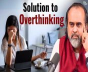 Full Video: Do you overthink? Here is a beautiful solution &#124;&#124; Acharya Prashant, Sir J.J. College, Mumbai (2022)&#60;br/&#62;Link: &#60;br/&#62;&#60;br/&#62; • Do you overthink? Here is a beautiful...&#60;br/&#62;&#60;br/&#62;➖➖➖➖➖➖&#60;br/&#62;&#60;br/&#62;‍♂️ Want to meet Acharya Prashant?&#60;br/&#62;Be a part of the Live Sessions: https://acharyaprashant.org/hi/enquir...&#60;br/&#62;&#60;br/&#62;⚡ Want Acharya Prashant’s regular updates?&#60;br/&#62;Join WhatsApp Channel: https://whatsapp.com/channel/0029Va6Z...&#60;br/&#62;&#60;br/&#62; Want to read Acharya Prashant&#39;s Books?&#60;br/&#62;Get Free Delivery: https://acharyaprashant.org/en/books?...&#60;br/&#62;&#60;br/&#62; Want to accelerate Acharya Prashant’s work?&#60;br/&#62;Contribute: https://acharyaprashant.org/en/contri...&#60;br/&#62;&#60;br/&#62; Want to work with Acharya Prashant?&#60;br/&#62;Apply to the Foundation here: https://acharyaprashant.org/en/hiring...&#60;br/&#62;&#60;br/&#62;➖➖➖➖➖➖&#60;br/&#62;&#60;br/&#62;Video Information: 08.12.2022, Sir J.J. College, Mumbai &#60;br/&#62;&#60;br/&#62;Context:&#60;br/&#62;~ How do I stop overthinking? &#60;br/&#62;~ How to deal with anxiety and fear? &#60;br/&#62;~ Why do we keep thinking of little things? &#60;br/&#62;~ How to stay away from trivia in life?&#60;br/&#62;~ What is important to do in life? &#60;br/&#62;~ How to not be bothered by every little thing? &#60;br/&#62;~ What is worth doing? &#60;br/&#62;~ How to not waste my life? &#60;br/&#62;&#60;br/&#62;Music Credits: Milind Date&#60;br/&#62;~~~~~