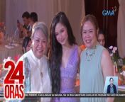 Sparkling si Sofia Pablo sa kanyang debut party nitong weekend. At ngayong of legal age na siya, pwede na kayang ligawan ng ka-loveteam na si Allen Ansay?&#60;br/&#62;&#60;br/&#62;&#60;br/&#62;24 Oras is GMA Network’s flagship newscast, anchored by Mel Tiangco, Vicky Morales and Emil Sumangil. It airs on GMA-7 Mondays to Fridays at 6:30 PM (PHL Time) and on weekends at 5:30 PM. For more videos from 24 Oras, visit http://www.gmanews.tv/24oras.&#60;br/&#62;&#60;br/&#62;#GMAIntegratedNews #KapusoStream&#60;br/&#62;&#60;br/&#62;Breaking news and stories from the Philippines and abroad:&#60;br/&#62;GMA Integrated News Portal: http://www.gmanews.tv&#60;br/&#62;Facebook: http://www.facebook.com/gmanews&#60;br/&#62;TikTok: https://www.tiktok.com/@gmanews&#60;br/&#62;Twitter: http://www.twitter.com/gmanews&#60;br/&#62;Instagram: http://www.instagram.com/gmanews&#60;br/&#62;&#60;br/&#62;GMA Network Kapuso programs on GMA Pinoy TV: https://gmapinoytv.com/subscribe