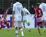 Olympiakos-Milan, Youth League 2023\ 24: gli highlights from milan ponjevic