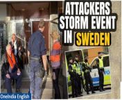 In a shocking incident, masked assailants disrupted an anti-fascism event organized by the Left Party in Sweden&#39;s capital. Attendees were injured as chaos unfolded at the Gubbangen theatre, where the left-wing Vansterpartiet and Greens parties had gathered. Join us as we delve into the unfolding crisis and its implications for democracy in Sweden.&#60;br/&#62; &#60;br/&#62;#Sweden #Stockholm #AntiFacistGathering #SwedishNews #MaskedAttackers #SwedenPolitics #UlfKristersson #OneindiaNews&#60;br/&#62;~PR.274~ED.194~GR.125~HT.96~