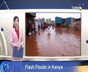 At least 32 people are dead after torrential rains and flooding hit the Kenyan capital of Nairobi. Thousands of people have been displaced and major roads submerged.