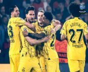 BORUSSIA DORTMUND pulled off a superb Champions League upset to reach the final for the first time in 11 years.&#60;br/&#62;&#60;br/&#62;They will be back at Wembley on Saturday 1 June, where they lost to Bayern Munich in 2013, after downing Paris Saint-Germain.&#60;br/&#62;&#60;br/&#62;It ruined Kylian Mbappe’s farewell in France as Jadon Sancho outshone the French superstar again.&#60;br/&#62;&#60;br/&#62;Manchester United fans watching on will have felt further humiliation after Monday’s mauling at Crystal Palace watching Sancho cruise into a Champions League final.&#60;br/&#62;&#60;br/&#62;Mats Hummels headed home the only goal as Edin Terzic’s side built on the hard-fought first-leg win to dump PSG out and extend their long wait for European success by at least another year.&#60;br/&#62;&#60;br/&#62;PSG boss Luis Enrique had revved up the home support while the French press assumed a comeback would be straightforward.&#60;br/&#62;&#60;br/&#62;Their ultras in the Virage Auteuil unveiled an elaborate banner ahead of kick-off, depicting a team bus smashing through Dortmund’s Yellow Wall above the message: “We are the army of PSG and nothing can stop us.”&#60;br/&#62;&#60;br/&#62;It turns out the fifth-best team in the Bundesliga is all it takes.&#60;br/&#62;&#60;br/&#62;The end-to-end theme from the first leg was picked up here, with Mbappe, Karim Adeyemi and then Goncalo Ramos having had their half-chances before Julian Ryerson found the side-netting.&#60;br/&#62;&#60;br/&#62;Neither PSG nor Dortmund could quite get a grasp on the action, Ousmane Dembele – who missed a sitter six days earlier – blasted high and wide from close range before Adeyemi drew a fine stop from Gianluigi Donnarumma.&#60;br/&#62;&#60;br/&#62;Aside from his volley and a couple of moments of flash footwork, Mbappe had been on the fringes, isolated on the left.&#60;br/&#62;&#60;br/&#62;Having been upstaged by Sancho a week ago, many expected the Real Madrid-bound sensation to set the record straight in his home city – but the Englishman was more eye-catching once again.&#60;br/&#62;&#60;br/&#62;This was Mbappe’s most important game in seven years at Parc des Princes, a final chance to get a shot at cementing his legacy with a Champions League title before the expected move to La Liga this summer and it fell flat.&#60;br/&#62;&#60;br/&#62;There is still a French Cup final against Lyon to be won, but this was the big one.&#60;br/&#62;&#60;br/&#62;After a flat first half, PSG had looked to be getting things going in the right direction.&#60;br/&#62;&#60;br/&#62;Achraf Hakimi quickly won a corner from which wunderkind Warren Zaire-Emery somehow hit the post with the goal at his mercy from five yards.&#60;br/&#62;&#60;br/&#62;Any hope from that quick restart was sucked out of this corner of Paris in 50 minutes.&#60;br/&#62;&#60;br/&#62;Marquinhos played an unfortunate back-pass out for a corner and the visitors struck.&#60;br/&#62;&#60;br/&#62;Hummels – the only survivor in last night’s starting XI from the 2013 final – was left completely unmarked to meet Julian Brandt’s corner at the far post and head in under Donnarumma.&#60;br/&#62;&#60;br/&#62;Terzic quickly sent on veteran Marco Reus, who also played at Wembley 11 years ago, to help see them through before Sule later replaced Sancho.&#60;br/&#62;&#60;br/&#62;Just as in the first leg, PSG started to pile up the chances but could not take them.&#60;br/&#62;&#60;br/&#62;Ramos twice fired over the bar on either side of