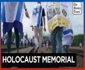 Annual Holocaust memorial march takes place at Auschwitz&#60;br/&#62;&#60;br/&#62;Thousands attend an annual Holocaust memorial march, named the March of the Living, at the site of the former Auschwitz-Birkenau concentration camp in southwestern Poland.&#60;br/&#62;&#60;br/&#62;Video by AFP&#60;br/&#62;&#60;br/&#62;Subscribe to The Manila Times Channel - https://tmt.ph/YTSubscribe &#60;br/&#62; &#60;br/&#62;Visit our website at https://www.manilatimes.net &#60;br/&#62; &#60;br/&#62;Follow us: &#60;br/&#62;Facebook - https://tmt.ph/facebook &#60;br/&#62;Instagram - https://tmt.ph/instagram &#60;br/&#62;Twitter - https://tmt.ph/twitter &#60;br/&#62;DailyMotion - https://tmt.ph/dailymotion &#60;br/&#62; &#60;br/&#62;Subscribe to our Digital Edition - https://tmt.ph/digital &#60;br/&#62; &#60;br/&#62;Check out our Podcasts: &#60;br/&#62;Spotify - https://tmt.ph/spotify &#60;br/&#62;Apple Podcasts - https://tmt.ph/applepodcasts &#60;br/&#62;Amazon Music - https://tmt.ph/amazonmusic &#60;br/&#62;Deezer: https://tmt.ph/deezer &#60;br/&#62;Tune In: https://tmt.ph/tunein&#60;br/&#62; &#60;br/&#62;#TheManilaTimes&#60;br/&#62;#tmtnews&#60;br/&#62;#holocaust &#60;br/&#62;#auschwitz