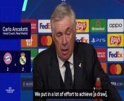 Ancelotti settles for 'good result' in Munich from good ha