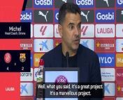 Girona boss Michel could not hide his excitement after his side qualified for next season&#39;s Champions League