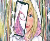 Gwen Stacy Becomes Ghost-Spider! from girl with ghost xx