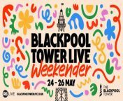 Blackpool Tower Live Weekender makes its debut in 2024 - three big name live music shows, in the iconic Tower Ballroom, to celebrate the May Bank Holiday.&#60;br/&#62;BBC Radio 2 Sounds of the 80s Live with Gary Davies and special guests, Mark Shaw, Then Jerico and Lycra 80s Party, will kick off the weekend on Friday, May 24.&#60;br/&#62;Next up is Jo Whiley&#39;s 90s Anthems with guest Dave Rowntree (Blur) DJ, on Saturday, May 25.&#60;br/&#62;And it ends with The Brand New Heavies, with special guests Norman Jay&#39;s Norman Soul and Cut Capers, on Sunday, May 26.&#60;br/&#62;There will also be VIP Room special live performances from&#60;br/&#62;Carol Decker (T’Pau), Chris Helme (The Seahorses), and Simon Bartholemew (The Brand New Heavies).&#60;br/&#62;Tickets are on sale now from https://premier.ticketek.co.uk/shows/show.aspx?sh=BPWEEK24&amp;utm_source=facebook&amp;utm_medium=paid+social&amp;utm_campaign=rgl_bptl_may_national_world&amp;utm_id=rgl_bptl_may
