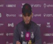 Burnley manager Vincent Kompany said it was a great to get a win against Brentford last time out and feels the break has still been good as they prepare to face Chelsea&#60;br/&#62;Burnley, UK