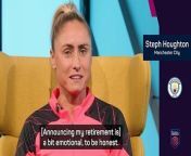 Manchester City star and former England captain Steph Houghton plans to retire at the end of this season