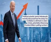 Policy analyst James Pethokoukis recently discussed how the sharp rise in inflation is still fresh in voters’ minds, potentially influencing President Biden’s polling numbers.&#60;br/&#62;&#60;br/&#62;What Happened: During CNBC’s “Last Call,” Pethokoukis reflected on the economic challenges faced by the Biden administration.&#60;br/&#62;&#60;br/&#62;&#92;