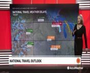 If you&#39;ll be hitting the road or taking to the skies on March 26, here&#39;s a rundown of where the weather could cause you problems.