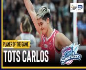 38 big points for Creamline&#39;s Tots Carlos, a new PVL scoring record for locals.