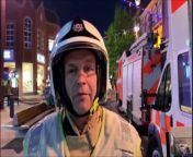 Fire crews scrambled to Preston City Centre on Friday evening to tackle a significant fire.&#60;br/&#62;Fishergate was closed as the eight fire engines and and two aerial ladder platforms tackled the blaze at the derelict St Joseph’s Orphanage on Mount Street.
