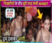 Avneet Kaur was spotted last night outside a restaurant where she got mobbed by poor street kids. Watch the video to know more.&#60;br/&#62;