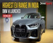 BMW i4 launched in India at Rs 69.90 lakh, ex-showroom. It is India’s first mid-size premium all-electric sedan and boasts the highest range of any EV in the country. BMW claims a range of 590 kilometres, while the motor puts out 340bhp and 430Nm. This leads to a 0-100km/h time of 5.7 seconds. Watch this walkaround video to know more about the new BMW i4.&#60;br/&#62; &#60;br/&#62;#BMWi4 #BMWElectric #BornElectric &#60;br/&#62;
