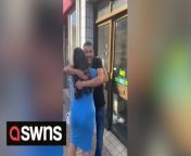 A teen tracked down her long lost dad on Facebook - and the pair met for the first time when she surprised him at work.Caitlin McKinney, 18, was raised by her mum and didn&#39;t know Bachir until she tracked him down online two years ago.Caitlin, from Derry, Northern Ireland, and Bachir, originally from Morocco but now living in Dover, was thrilled to hear from her and they began speaking on the phone.But they&#39;d never met until Caitlin surprised him with a visit at his work last month.Caitlin, a full-time student, said: &#92;