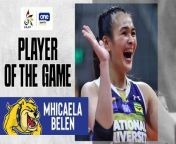 UAAP Player of the Game Highlights: Bella Belen provides the bite for Lady Bulldogs vs. Tigresses from bella velov sange