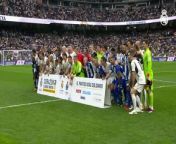 The likes of Zinedine Zidane, Raul, Roberto Carlos, Iker Casillas and Luis Figo featured in the charity game