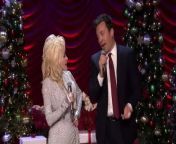 Dolly Parton and Jimmy sing a medley of holiday songs, including &#92;
