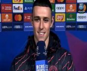 Man City star Phil Foden has revealed the modest sum he pays for his haircut after scoring in the club&#39;s 3-1 win over FC Copenhagen - before leaving TNT pundits in stitches by goading Micah Richards over his trips to the barber. &#60;br/&#62;&#60;br/&#62;Foden scored Man City&#39;s third and final goal to wrap up a confident first-leg win in the Champions League last-16 to cap off a superb display and was in a good mood as he spoke to the broadcaster after the game. &#60;br/&#62;&#60;br/&#62;The 23-year-old has become a key figure under Pep Guardiola this season, scoring 14 times and providing 10 assists at the Etihad to lead their hopes of another big trophy haul, while also giving himself a huge chance of making England&#39;s starting XI at Euro 2024 this summer. &#60;br/&#62;&#60;br/&#62;And after assessing his performance in Denmark, the topic quickly turned to Foden&#39;s hair after pundit Richards noticed he had a &#39;fresh trim&#39; - asking the player how much he pays for a haircut. &#60;br/&#62;&#60;br/&#62;&#39;Before you go, who is your barber because your trim is looking quite fresh I&#39;m not gonna lie,&#39; Richards asked the player.&#60;br/&#62;&#60;br/&#62;Foden then responded: &#39;I&#39;ve heard you pay a lot for your trim,&#39; leaving Richards and fellow pundits Jamie Carragher and Thierry Henry in stitches. &#60;br/&#62;&#60;br/&#62;Richards revealed the eyewatering sum he spends on a haircut last year - claiming he spends around £600 a week on three separate trips to the barber.&#60;br/&#62;&#60;br/&#62;Presenter Kate Abdo then pressed Foden on how much he splashes out, with the England international answer shocking the studio. &#60;br/&#62;&#60;br/&#62;&#39;£20 from the local he said. &#39;I swear. I sort him out sometimes but I&#39;ve been to the same barber since the age of eight.&#39;&#60;br/&#62;&#60;br/&#62;During a Champions League night last year, Richards explained his baffling expenditure on a trim.&#60;br/&#62;&#60;br/&#62;&#39;What does my barber cost? £200 a time yes. When I say the most, like I&#39;ll get a trim tomorrow for the Champions League and I&#39;m working the weekend so I&#39;ll get a trim.&#60;br/&#62;&#60;br/&#62;&#39;I did it today. I&#39;ve got to get a sharpen up tomorrow.&#39;&#60;br/&#62;&#60;br/&#62;Abdo then went on to explain that three haircuts a week at that price equates to over £31,000 a year though Richards insisted it was only during punditry weeks.&#60;br/&#62;&#60;br/&#62;Foden was speaking to the punditry team about his sparkling form that has seen him score five goals in the last three games.&#60;br/&#62;&#60;br/&#62;Quizzed on whether he had ever felt more vital, Foden told TNT Sports: &#39;I don&#39;t think so. It&#39;s the most run of games I&#39;ve probably had in a City shirt.&#60;br/&#62;&#60;br/&#62;&#39;When you&#39;re playing every game I think you can get a lot of rhythm. I&#39;m feeling good this year and I&#39;m helping the team the best I can.&#39; &#60;br/&#62;&#60;br/&#62;Foden believes the key to his impressive performances lies in his consistent run of starts rather than Guardiola&#39;s tactical decision to field him in central positions. &#60;br/&#62;&#60;br/&#62;&#39;Like I said, when you get a run of games you find your feet and start getting connections with other players,&#39; he added.&#60;br/&#62;&#60;br/&#62;&#39;I first started playing in the pocket but today I played wide and did an alright job.&#39;&#60;br/&#62;&#60;br/&#62;