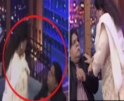 Shazia Manzoor, the renowned Pakistani singer, delivered a resounding slap to her co-host during a fiery exchange on a TV program. Watch Video To Know more &#60;br/&#62; &#60;br/&#62;#ShaziaManzoor #ViralVideo #LiveShow &#60;br/&#62;~HT.99~PR.128~