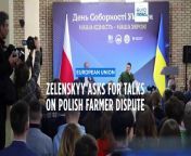 President Volodymyr Zelenskyy has called on the European Commission to step in to avoid what he calls &#92;