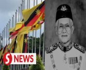 Sarawak has declared two days of mourning for the late former Yang di-Pertua Negeri Tun Abdul Taib Mahmud, who passed away on Wednesday (Feb 21).&#60;br/&#62;&#60;br/&#62;The state government said flags would be flown at half-mast on Wednesday and Thursday (Feb 22), while official functions involving entertainment would be postponed.&#60;br/&#62;&#60;br/&#62;A state funeral would be held for Taib at the Sarawak Legislative Assembly complex on Thursday (Feb 22).&#60;br/&#62;&#60;br/&#62;Read more at https://shorturl.at/swSVZ&#60;br/&#62;&#60;br/&#62;WATCH MORE: https://thestartv.com/c/news&#60;br/&#62;SUBSCRIBE: https://cutt.ly/TheStar&#60;br/&#62;LIKE: https://fb.com/TheStarOnline