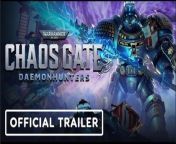 Warhammer 40,000: Chaos Gate - Daemonhunters is a turn-based strategy game developed by Complex Games. Players will thwart a galaxy-wide plague in a story-driven campaign. Gain the upper hand in combat with firepower, melee weapons, psychic abilities, and even the environment itself. Warhammer 40,000: Chaos Gate - Daemonhunters is available now for PlayStation 4, PlayStation 5, Xbox One, and Xbox Series S&#124;X.