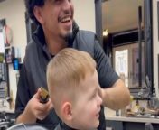In this uproarious video, watch as a little boy&#39;s trip to the barber turns into a sidesplitting comedy show! &#60;br/&#62;&#60;br/&#62;As the barber tries to trim his hair, the mischievous lad simply can&#39;t contain his giggles, sending waves of infectious laughter rippling through the salon. &#60;br/&#62;&#60;br/&#62;&#92;