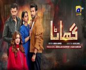 Ghaata Episode 54 (Eng Sub] - Adeel Chaudhry - Momina&#60;br/&#62;Igbal - Mirza Zain Baig - 28th February 2024 - Har Pal Geo&#60;br/&#62;Hamza and Rania are deeply in love, a fact known to the&#60;br/&#62;entire family. Yet, unbeknownst to them, their cousins&#60;br/&#62;Danish and Sana secretly harbor affection for the couple.&#60;br/&#62;A tragic event turns Rania&#39;s life upside down and has&#60;br/&#62;major consequences for her relationship with Hamza.&#60;br/&#62;Danish and Sana, motivated by their hidden malice, use&#60;br/&#62;the event to their advantage.&#60;br/&#62;As the aftermath unfolds, the four cousins experience the&#60;br/&#62;hardships of love, betrayal, and suffering. Boundaries are&#60;br/&#62;crossed, and each of them battles personal demons in&#60;br/&#62;their pursuit of love.&#60;br/&#62;Will Rania and Hamza manage to be together? Can Rania&#60;br/&#62;Overcome the haunting consequences of the event, or will&#60;br/&#62;it define her life? Will Hamza stand by Rania during the&#60;br/&#62;most testing time of her life? And will Danish and Sana&#60;br/&#62;confess their feelings to Rania and Hamza, respectively?&#60;br/&#62;7th Sky Entertainment Presentation&#60;br/&#62;Producers: Abdullah Kadwani &amp; Asad Qureshi&#60;br/&#62;Director: Asad Jabal&#60;br/&#62;Writer: Abida Manzoor Ahmed&#60;br/&#62;Cast:&#60;br/&#62;Adeel Chaudhry as Hamza&#60;br/&#62;Momina lgbal as Raniya&#60;br/&#62;Mirza Zain Baig as Danish&#60;br/&#62;Suqaynah Khan as Sana&#60;br/&#62;Usmaan Peerzada as Nihal&#60;br/&#62;&#60;br/&#62;