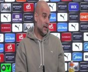 Guardiola on staying hungry, rest and recovery plus relationship with Klopp&#60;br/&#62;&#60;br/&#62;Manchester City training centre, Manchester, UK