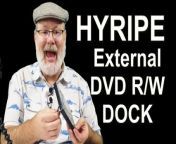 Hyripe External DVD R/W and Dock - Unboxing, Installation, First Use, and Final thought on the product.&#60;br/&#62;&#60;br/&#62;ACER Nitro5 Laptop video:&#60;br/&#62;&#60;br/&#62;We ALWAYS suggest you buy local. If you can&#39;t find this product locally, you can start your internet search HERE: https://amzn.to/49Koghn