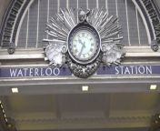 One of the UK&#39;s busiest railway lines is blocked after a train hit an object on the track.South Western Railway is unable to run any services between Woking and London Waterloo.This affects trains serving Guildford and/or Basingstoke as well, leaving many of them cancelled, delayed or revised until the end of the day