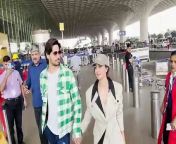 The pairing of Sidharth Malhotra and Kiara Advani is one of the best pairings of Bollywood. Fans become happy seeing both of them together. Recently Siddharth shared a wonderful photo with his beautiful wife. In the photos, Siddharth Malhotra is seen wearing a stunning embroidered white chicken kurta. At the same time , Kiara is seen wearing a gorgeous pastel pink embellished saree. Her saree looks both regal and sophisticated and the intricate designs give her her entire look a classy finish. She wore a gorgeous necklace and kept her accessories minimal to elevate the look of her saree. The couple gave adorable poses and surely both of them are looking very good together.&#60;br/&#62;#sidharthmalhotra #kiara advani #sidkiara #couplegoals #trending #bollywoodnews #celebupdate #entertainment