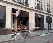 A London bus crashed into a building next to a Costa Coffee and an All Bar One, Emergency services attended the scene.