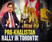 Pro-Khalistan groups staged protests outside Indian consulates in Toronto and Vancouver, demanding justice for Hardeep Singh Nijjar&#39;s killing. Despite their attempts, police prevented any disruption to consulate operations. Meanwhile, India&#39;s High Commissioner&#39;s event in Surrey faced tight security, with minimal protester presence. The incident underscores ongoing tensions within the Sikh community, necessitating diplomatic dialogue and peaceful resolution efforts. &#60;br/&#62; &#60;br/&#62;#Khalistan #ProKhalistan #Vancouver #Torontonews #Toronto #Surrey #KhalistaninCanada #CanadaIndia #HardeepSinghNijjar #Worldnews #Oneindia #Oneindianews &#60;br/&#62;~HT.99~PR.152~ED.101~
