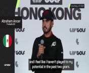 Fireballs&#39; Abraham Ancer beat Cameron Smith and Paul Casey in a play-off to win his maiden LIV Golf title.