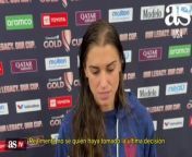Alex Morgan reacts after win over Canada in San Diego from morgan katine