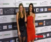 https://www.maximotv.com &#60;br/&#62;B-roll footage: Elise Mosca and Shelby Ally on the red carpet at the Los Angeles Italia Film, Fashion and Art Fest premiere of ‘Paradox Effect’ on Thursday, March 7, 2024, at the TCL Chinese 6 Theatre in Los Angeles, California, USA. This video is only available for editorial use in all media and worldwide. To ensure compliance and proper licensing of this video, please contact us. ©MaximoTV&#60;br/&#62;