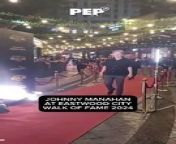 Star maker MR. Johnny Manahan, also known as Me. M, arrives at the Eastwood City Walk of Fame 2024 red carpet in Quezon City. #PEPNews #NewsPH #EmtertainmentNewsPH