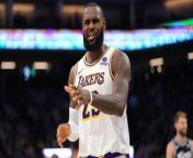 LeBron James Scores 31 Points Despite Ankle Issues from kala ca