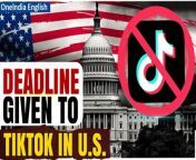 A bipartisan group of US lawmakers has introduced a bill giving China&#39;s ByteDance six months to divest TikTok or face a US ban due to national security concerns. This follows India&#39;s 2020 ban on TikTok. The bill requires Senate support and will be considered in a House committee hearing. TikTok denies data sharing with China but faces scrutiny over its ownership. &#60;br/&#62; &#60;br/&#62;#TikTok #USLawmakers #TikToknews #Bytedance #ChinaApps #Chinese #USnews #RepublicanLawmakers #Worldnews #Oneindia #Oneindianews &#60;br/&#62;~ED.101~