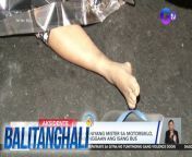Patay si misis sa banggan!&#60;br/&#62;&#60;br/&#62;&#60;br/&#62;Balitanghali is the daily noontime newscast of GTV anchored by Raffy Tima and Connie Sison. It airs Mondays to Fridays at 10:30 AM (PHL Time). For more videos from Balitanghali, visit http://www.gmanews.tv/balitanghali.&#60;br/&#62;&#60;br/&#62;#GMAIntegratedNews #KapusoStream&#60;br/&#62;&#60;br/&#62;Breaking news and stories from the Philippines and abroad:&#60;br/&#62;GMA Integrated News Portal: http://www.gmanews.tv&#60;br/&#62;Facebook: http://www.facebook.com/gmanews&#60;br/&#62;TikTok: https://www.tiktok.com/@gmanews&#60;br/&#62;Twitter: http://www.twitter.com/gmanews&#60;br/&#62;Instagram: http://www.instagram.com/gmanews&#60;br/&#62;&#60;br/&#62;GMA Network Kapuso programs on GMA Pinoy TV: https://gmapinoytv.com/subscribe