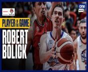 PBA Player of the Game Highlights: Robert Bolick comes up clutch as NLEX snuffs out Blackwater's hot start from snuff dolcett
