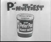 1962 Peter Pan Peanut Butter TV commercial. A classic piece of animated advertising - THE GOOD OLD DAYS.