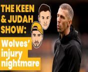 In the very first episode of the new &#39;Keen and Judah show&#39; the boys take an extended look into the club&#39;s current injury crisis.&#60;br/&#62;&#60;br/&#62;Gary O&#39;Neil provided updates on Matheus Cunha, Jeanricner Bellegarde, Craig Dawson, Hwang Hee-Chan and Pedro Neto following the defeat to Coventry.&#60;br/&#62;&#60;br/&#62;Have Wolves just been terribly unlucky in the timing and severity of these injuries or could they have been prevented?&#60;br/&#62;&#60;br/&#62;What is the realistic return timetable for their return and can they still mount a European challenge?&#60;br/&#62;&#60;br/&#62;Or will the treatment room ultimately derail Wolves&#39; excellent season?&#60;br/&#62;&#60;br/&#62;The Keen &amp; Judah show will broadcast every Monday on ShotsTV and Freeview Channel 276
