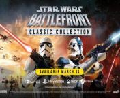 The developers of &#39;STAR WARS™ Battlefront Classic Collection&#39; have thanked fans for their &#92;