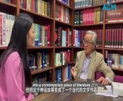 Founder of Xin Jin Shan Chinese library Haoliang Sun talks about &#39;Zhuspeak&#39;. Video by Gwen Liu